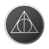 POPSOCKETS PopGrip Licensed Enamel - Deathly Hallows