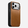 NOMAD Modern Leather Folio Phone Case Compatible for iP18 Series