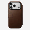 NOMAD Modern Leather Folio Phone Case Compatible for iP18 Series