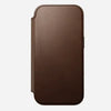 NOMAD Modern Leather Folio Phone Case Compatible for iP18 Series