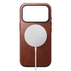 NOMAD Modern Leather Horween Leather MagSafe Case Compatible For iPhone 17 Pro Max
