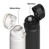 RhinoShield AquaStand Bottle with MagSafe Compatible Phone Grip (Stainless Steel)