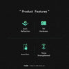 HODA Anti-Reflection Full Coverage Tempered Glass Screen Protector Compatible For iPhone 16 Pro Max