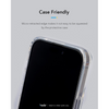 HODA iPhone 15 Plus & iPhone 16 Plus (Flagship) Anti-Reflection Full Coverage Tempered Glass Screen Protector - With Helper