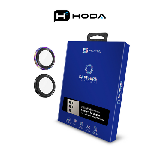 HODA Sapphire Lens Protector for Samsung S25 Ultra (5PCs)