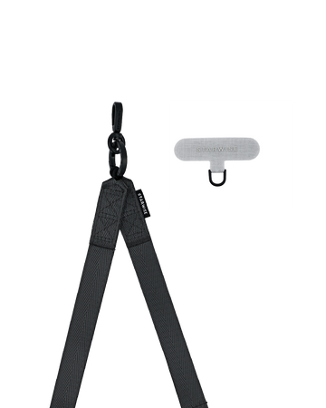 STARWISE COLLECTION UTILITY CROSSBODY STRAP | BLACK