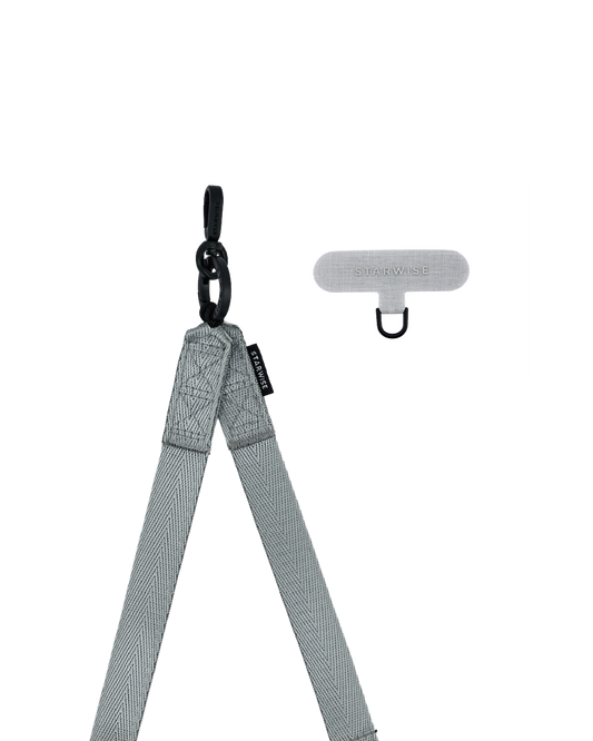 STARWISE COLLECTION UTILITY CROSSBODY STRAP | GALAXY GRAY