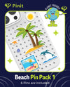 PINIT Beach Pin Pack 1