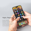 HODA iPhone 15 & iPhone 16 (Matte) Gaming Anti-Glare Full Coverage Tempered Glass Screen Protector for - With Helper