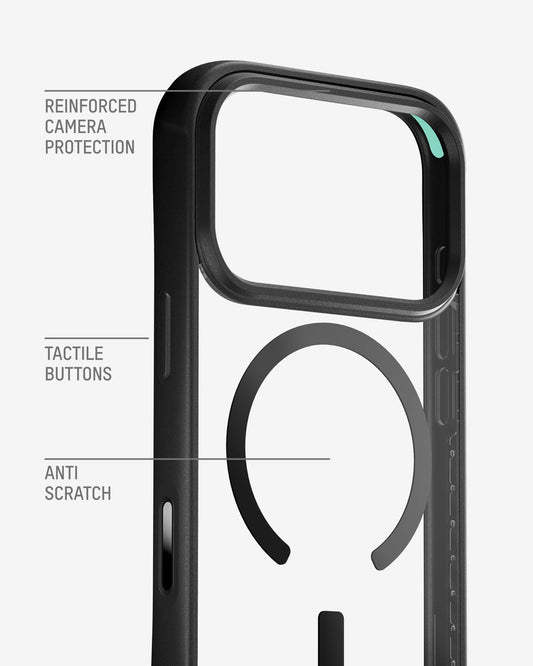 MOUS Clarity 4.0 Magsafe Anti-Yellowing Case Compatible For iPhone 17 Pro Max