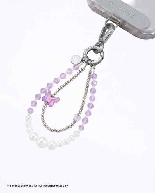 STARWISE COLLECTION CHARM STRAP ｜VIOLET VAPOR