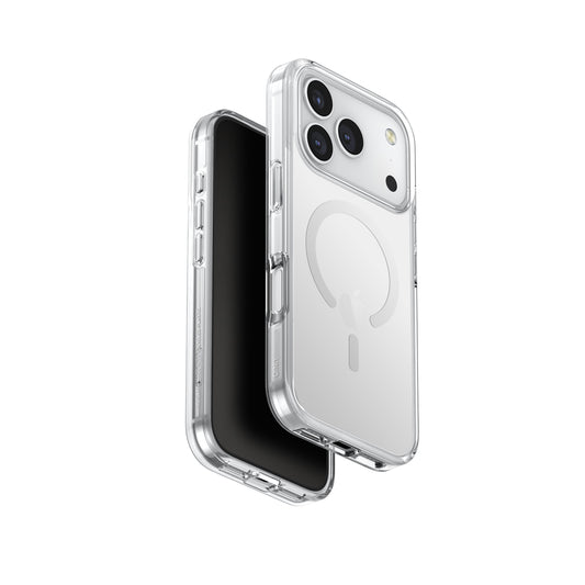 UNIQ Clario (ECO) Hybrid MagClick Charging Case Compatible For iPhone 17 Pro Max