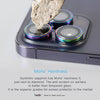 HODA Sapphire Lens Protector Compatible for iPhone 15 Pro/ iPhone 15 Pro Max