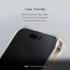 HODA iPhone 15 & iPhone 16 (Matte) Gaming Anti-Glare Full Coverage Tempered Glass Screen Protector for - With Helper