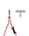 STARWISE COLLECTION FLEX CROSSBODY STRAP | GRIDDED RUBY
