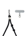 STARWISE COLLECTION FLEX CROSSBODY STRAP | SOLID BLACK