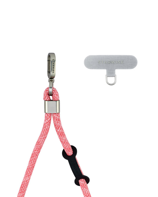 STARWISE COLLECTION FLEX CROSSBODY STRAP | GRIDDED RUBY