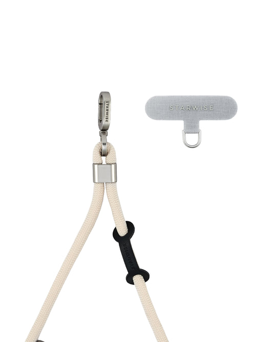 STARWISE COLLECTION FLEX CROSSBODY STRAP | STARLIGHT GRAY