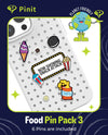 PINIT Food Pin Pack 3