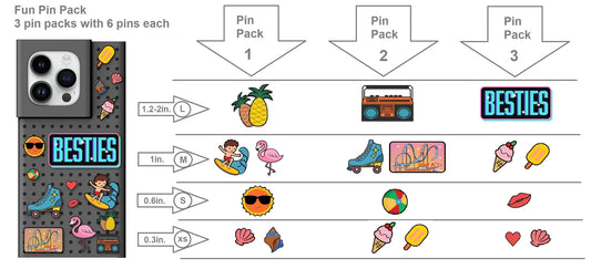 PINIT Fun Pin Pack 1