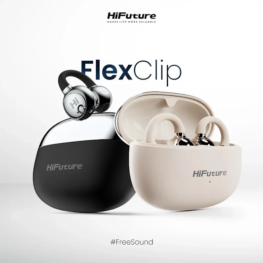 HIFUTURE FlexClip Open-Ear Clip Wireless Earphones