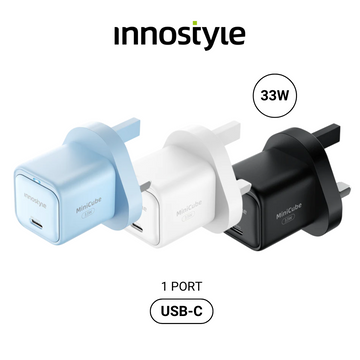 INNOSTYLE MiniCube 33W PD GaN II Technology Charger