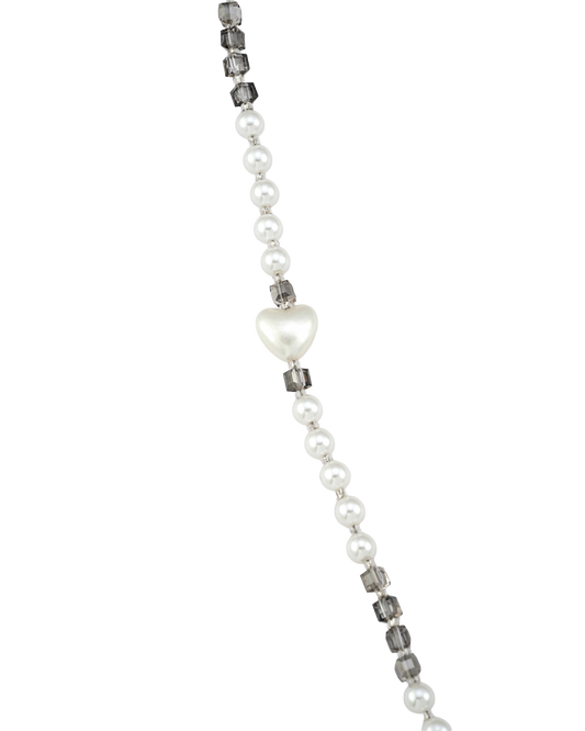 STARWISE COLLECTION PEARL CROSSBODY STRAP | HEART RESIDUE
