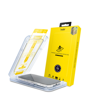 HODA 0.33mm Full Coverage Tempered Glass Screen Protector Compatible For iP15Plus
