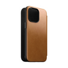 Nomad Modern Leather Folio Case (MagSafe) Compatible For iPhone 15 Pro Max