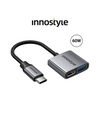 INNOSTYLE NexaLink 2 in 1 USB-C to USB-C PD60W & USB-A 3.0 Female Adapter