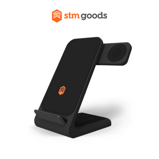 STM GOODS ChargeTree Swing 3-in-1 Wireless Qi Charging Fast Charger Charging Station