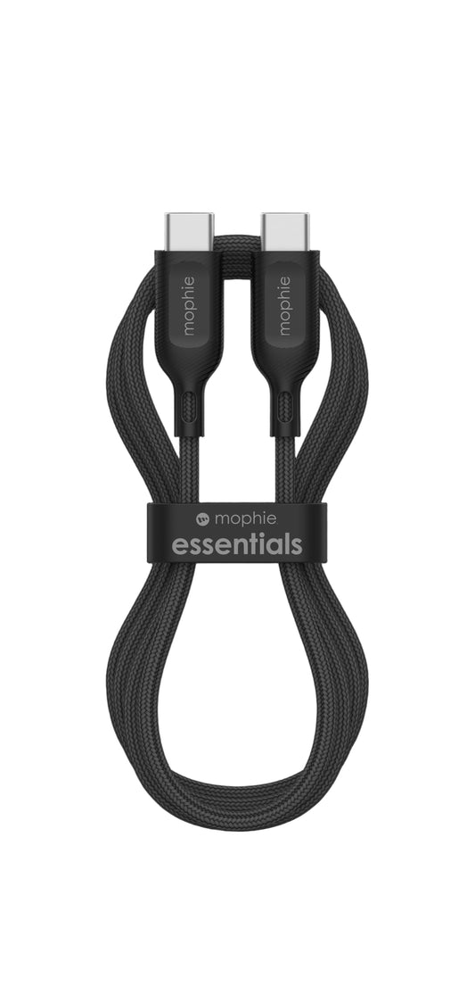 MOPHIE Essential USB C to C Braided 60W Cable - 1M