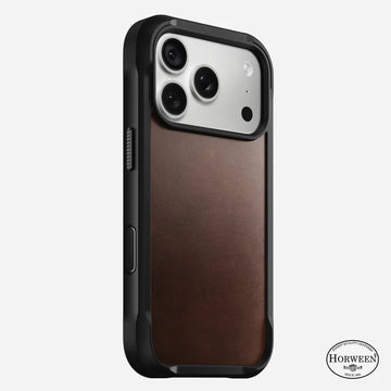 NOMAD Rugged Leather Phone Case Compatible for iP18PROMAX