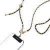 MAGEASY (by SwitchEasy) Classic Leather Chain Strap + Strap Card | Phone Lanyard
