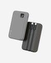 MAZER Powercharge Link 1020 Built In Dual Type C Cables 10000mah Power Bank