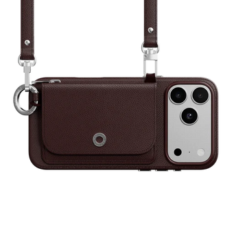 MAGEASY Pouch M Wallet Phone Case with Crossbody Lanyard for iPhone 18 Series
