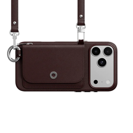 MAGEASY Pouch M Wallet Phone Case with Crossbody Lanyard for iPhone 18 Series