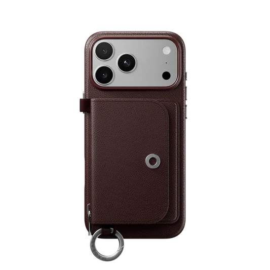 MAGEASY Pouch M Wallet Phone Case with Crossbody Lanyard for iPhone 18 Series