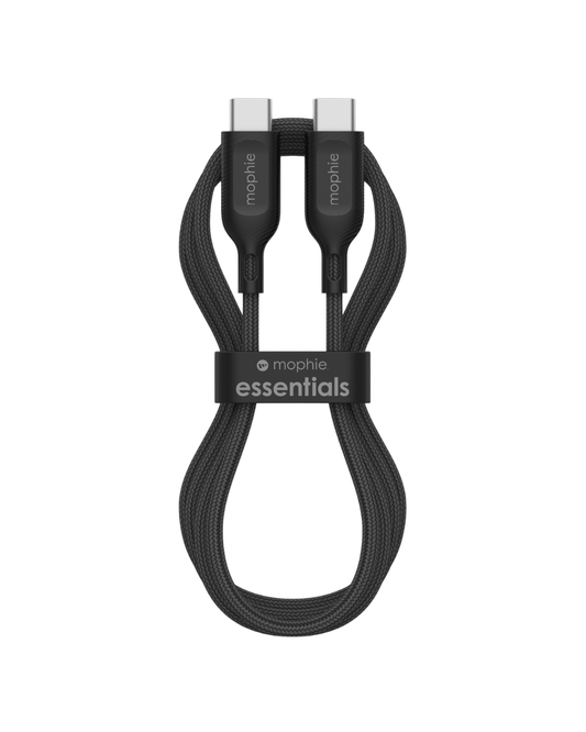 MOPHIE Essential USB C to C Braided 60W Cable - 2M