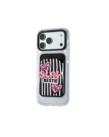 STARWISE COLLECTION MAGNETIC WALLET | SLAY BESTIE - BLACK