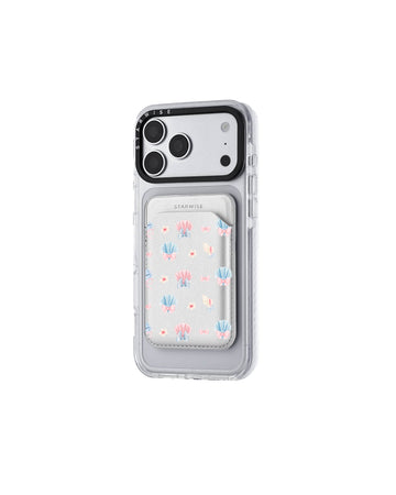 STARWISE COLLECTION MAGNETIC WALLET | UNDER THE SEA - SILVER