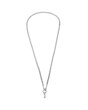 STARWISE COLLECTION METAL CHAIN CROSSBODY STRAP | SILVER