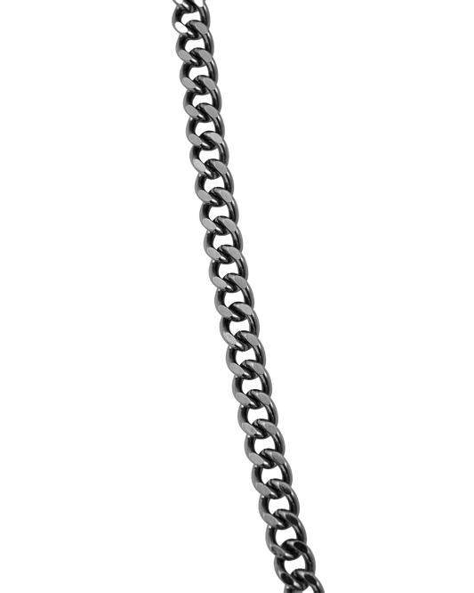 STARWISE COLLECTION METAL CHAIN CROSSBODY STRAP | BLACK