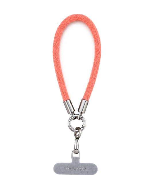STARWISE COLLECTION FLUFFY WRIST STRAP | MISTED PEACH