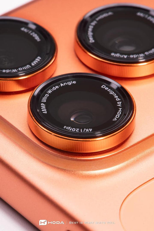 HODA Sapphire Lens Protector (Monocular Like Design) For iP17PRO / iP17PROMAX