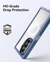 RAPTIC Shield Classic with Front Screen Protection Magnet Case for Samsung Galaxy Z Fold 7