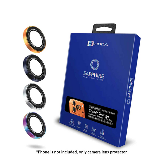 HODA Sapphire Lens Protector (Monocular Like Design) For iP17PRO / iP17PROMAX