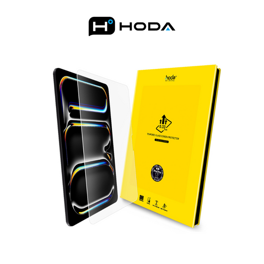 HODA 0.33mm Clear Tempered Glass (Notch) for iPad Pro 13 2024