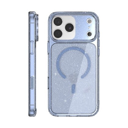 JTLEGEND Hybrid Cushion Glitter Mag Case (with Camera Control Button) for iP18 Series