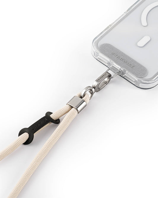 STARWISE COLLECTION FLEX CROSSBODY STRAP | STARLIGHT GRAY